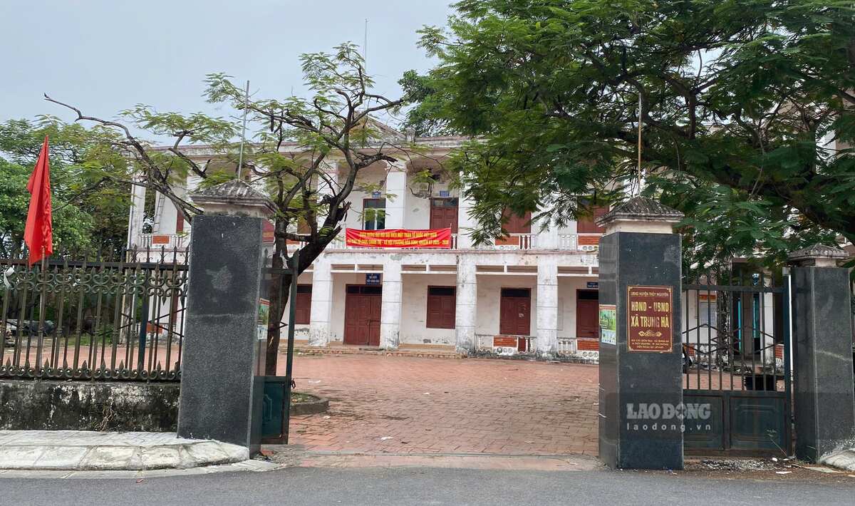 Tru so chinh quyen xa Trung Ha cu. Ảnh: Bang Tam