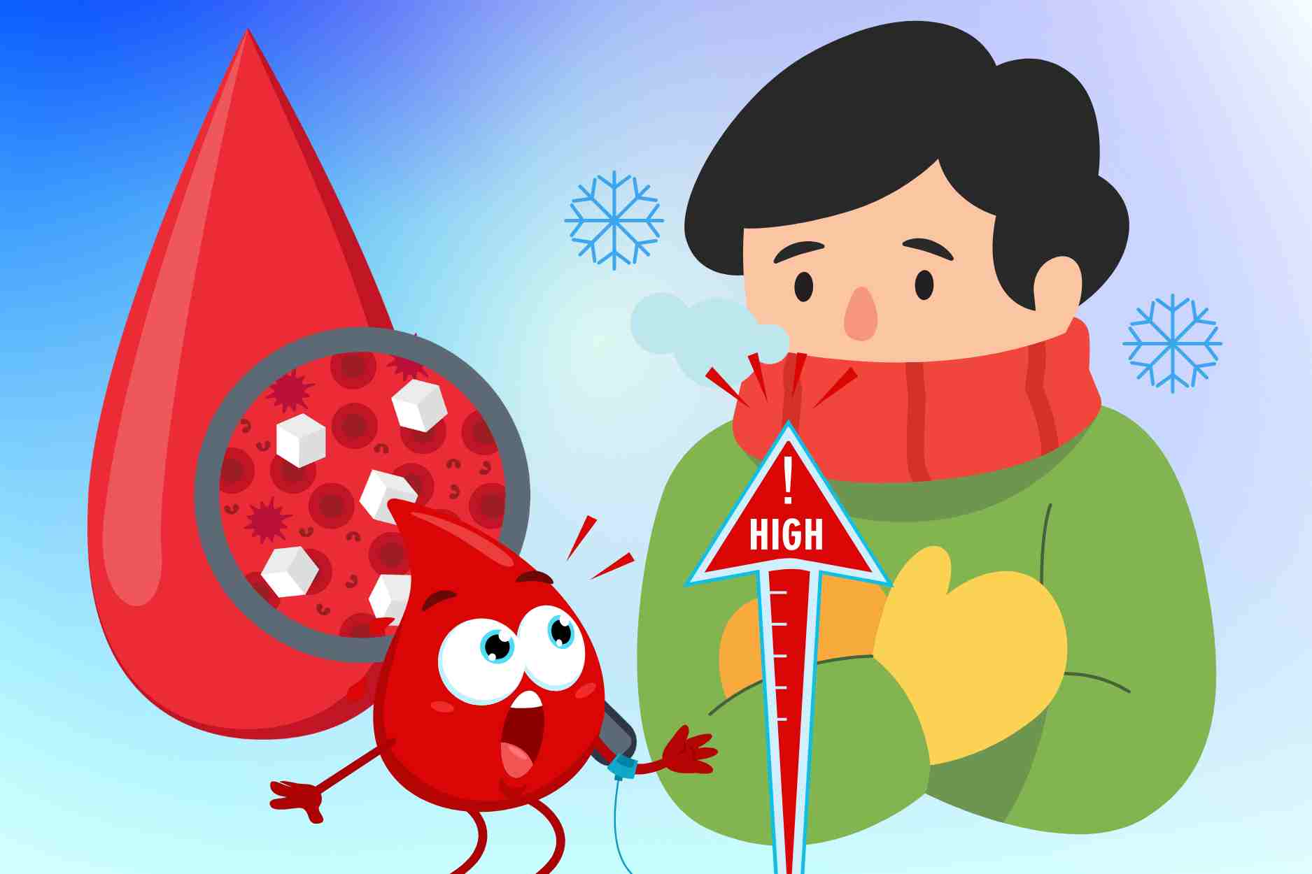 6 things people with high blood sugar should absolutely not do when the weather turns cold