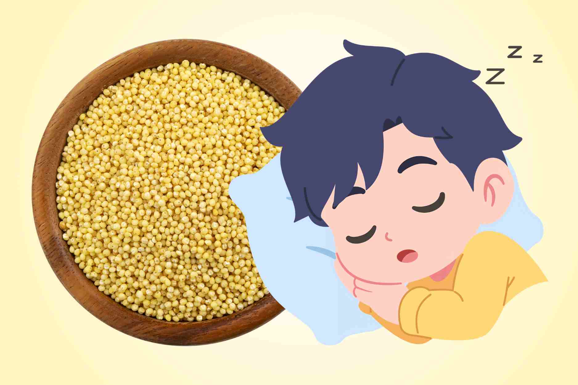 Tips for cooking millet to help sleep deeply and relax the mind every night