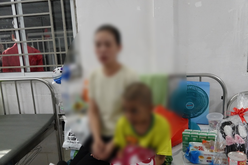 Be Phat duoc cai may tho va sinh hoat tro lai binh thuong. Anh: DVCC. 