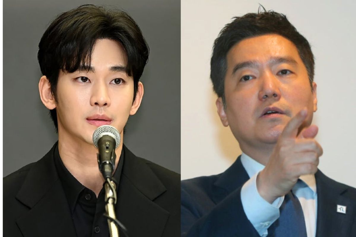 Actress Kim Soo Hyun and YouTuber Kim Se Ui. Photo: cut from video