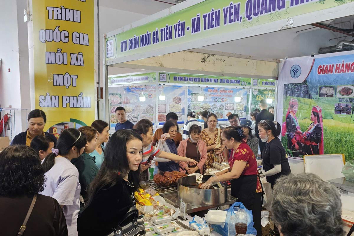 View of Quang Ninh OCOP Fair - Autumn Winter 2025. Photo: Doan Hung