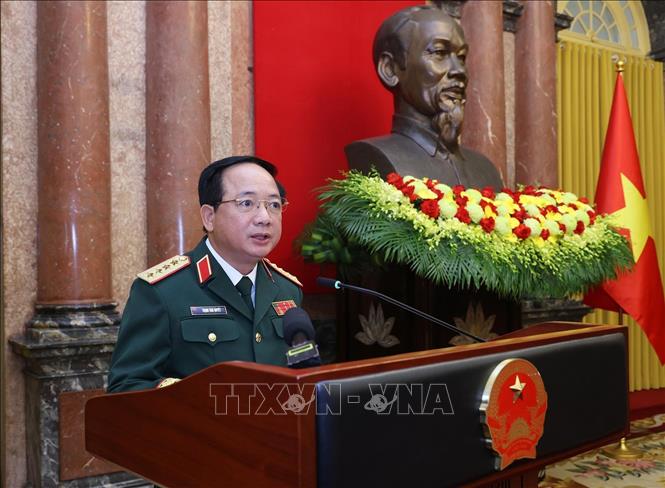 Dai tuong Trinh Van Quyet. Anh: TTXVN