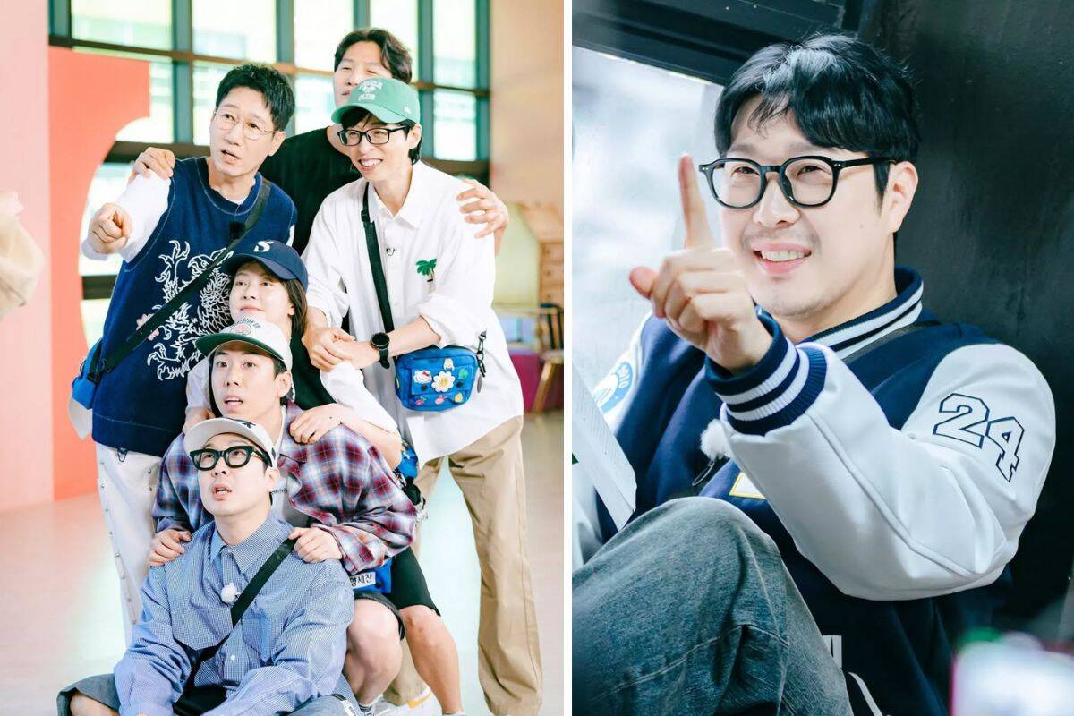 Haha la mot trong nhung thanh vien co dinh cua Running Man Han Quoc. Anh: Nha san xuat