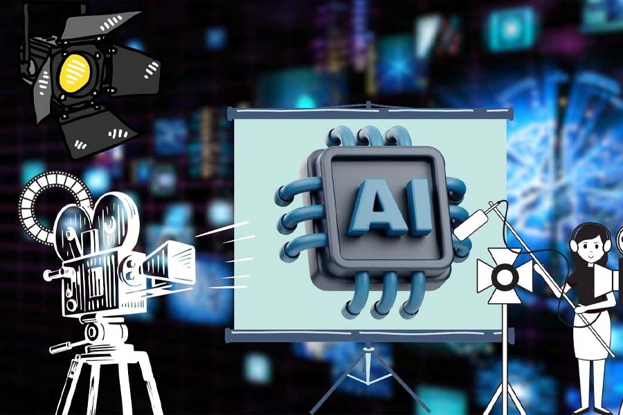 The project promises to create new creative content using AI but still plays a central role for humans in storytelling and performing arts. Graphics: Hao Thien