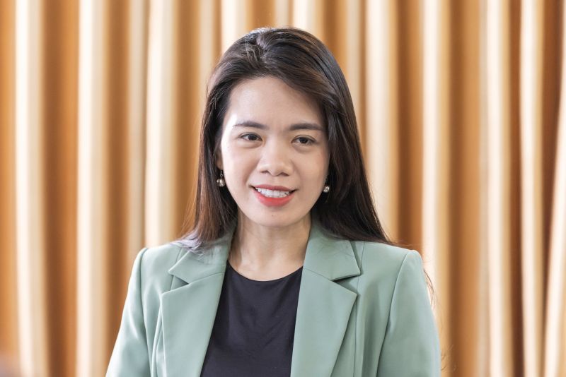 TS Nguyen Hoang Anh – Pho Truong ban Tuyen giao, co quan UBTU MTTQ Viet Nam phat bieu tai vong Chung khao. Anh: SABECO