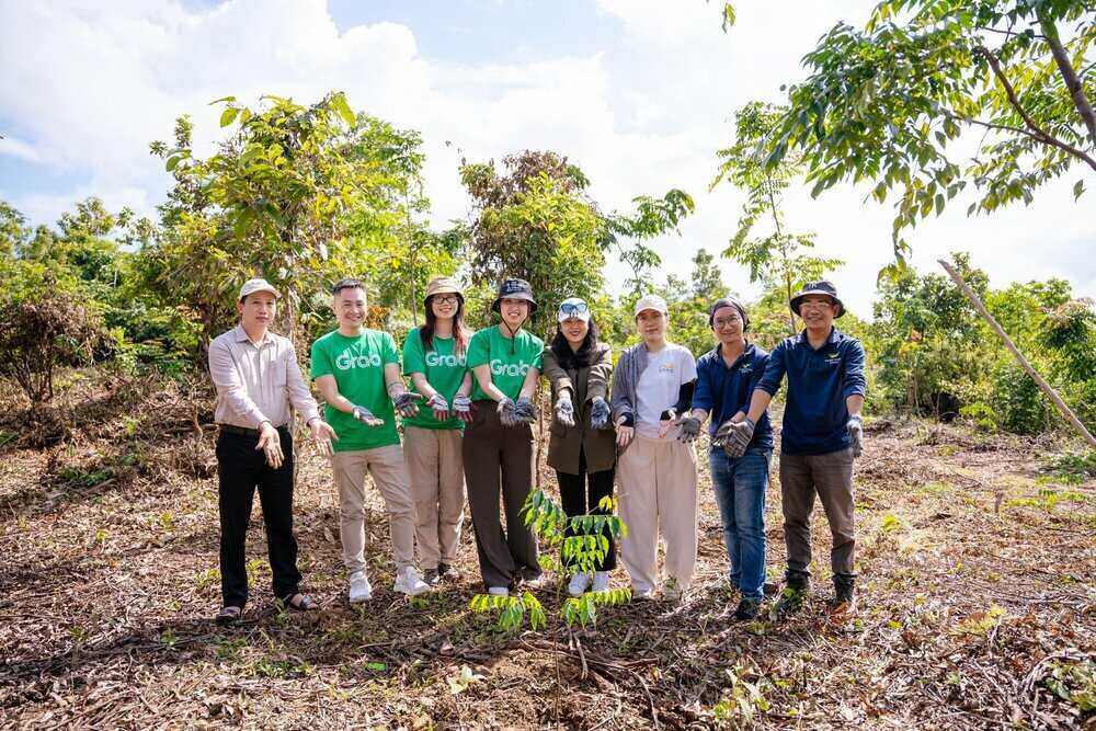 Chuong trinh Vung-Xanh da gop phan phu them “sac xanh” tren nhung vung dat moi. Nguon: Bich Phuong