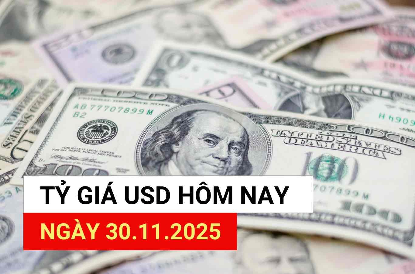 USD exchange rate today, November 30: Maintain the weekly increase