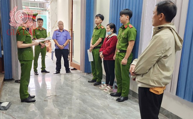 Công an Gia Lai bắt đối tượng lừa đảo chiếm đoạt tài sản. Ảnh minh họa 