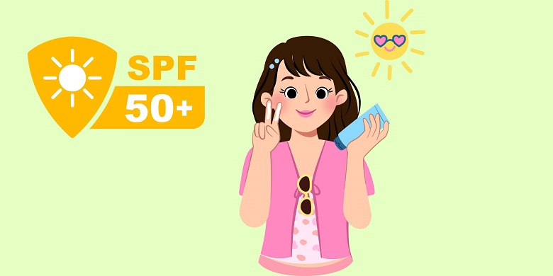 Cach xac dinh chi so SPF phu hop de bao ve da khoi tac hai cua anh nang mat troi. Do hoa: Bao Anh