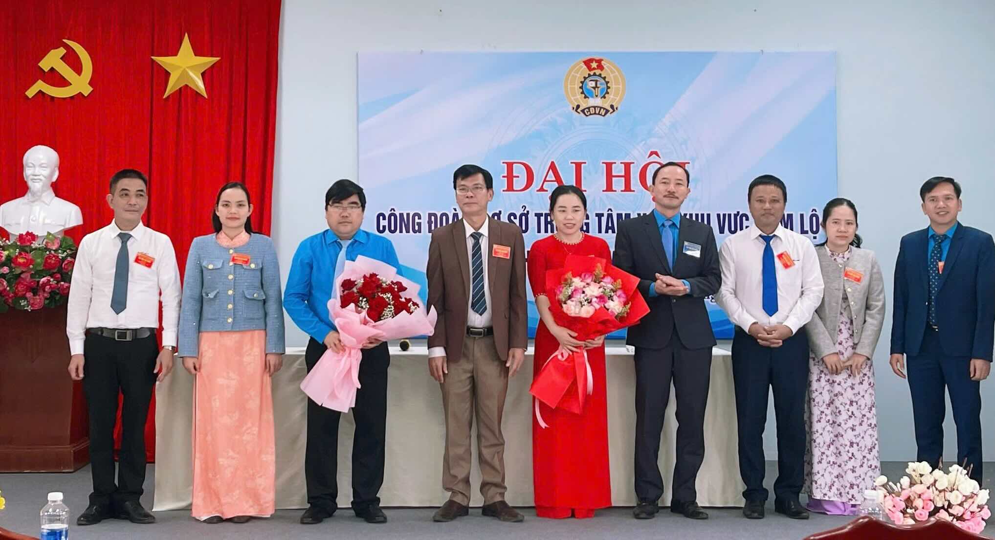 第1回Cam Lo地域医療センター基礎労働組合総会、任期2025年から2030年。写真:Quang Tri労働組合