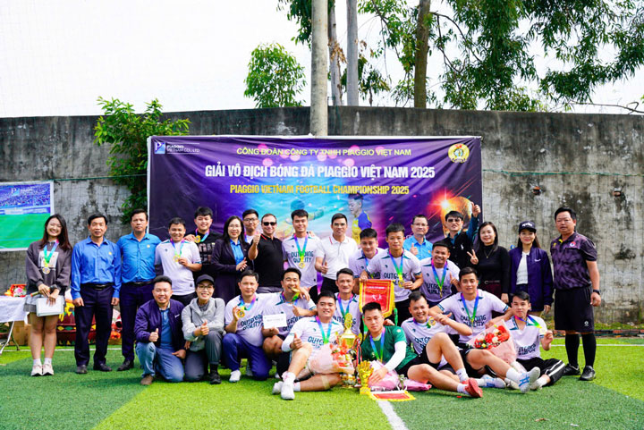 Mot so hinh anh Hoi thao cong nhan lao dong nam 2025 do CDCS Cong ty TNHH Piaggio Viet Nam to chuc. Anh: An Vi