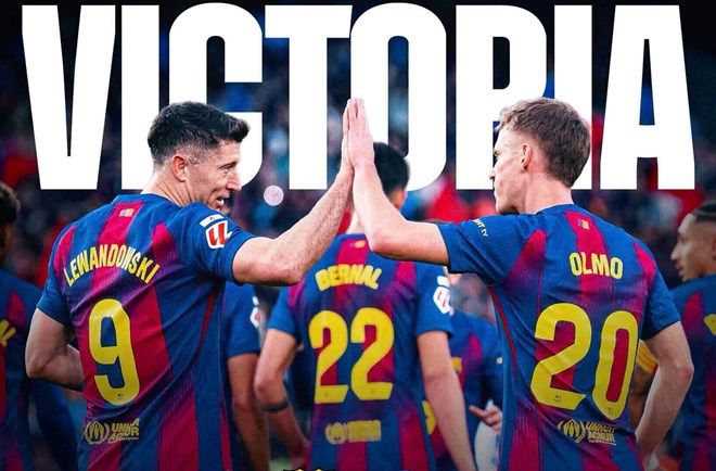 Barcelona returned to victory thanks to the excellence of Raphinha. Photo: AFP