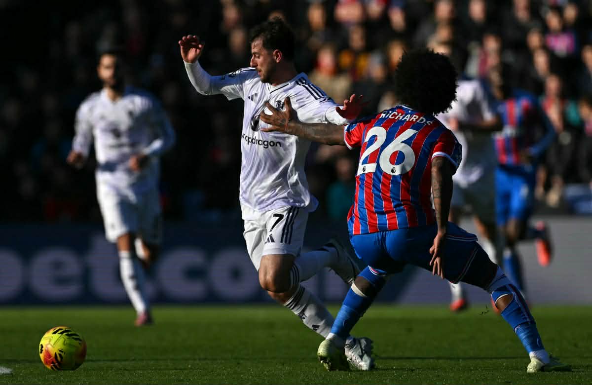 マン・ユナイテッドがプレミアリーグでクリスタル・パレスにアウェイ。写真:AFP