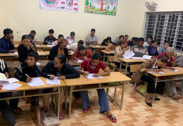 Tinh Dak Lak dang trien khai hieu qua de an hoc tap suot doi. Anh: Long Du