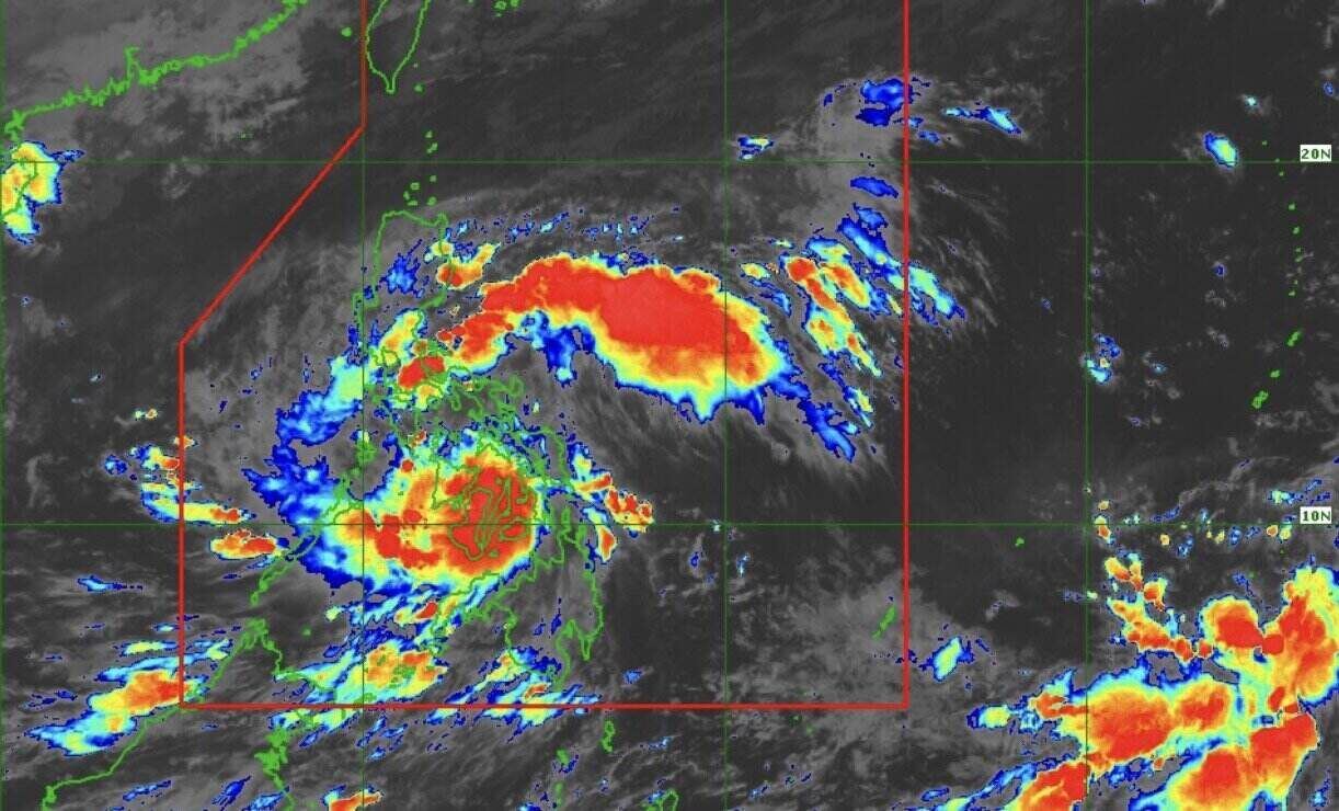 Typhoon Kalmaegi made a second landfall in the Philippines on the morning of November 4. Photo: PAGASA