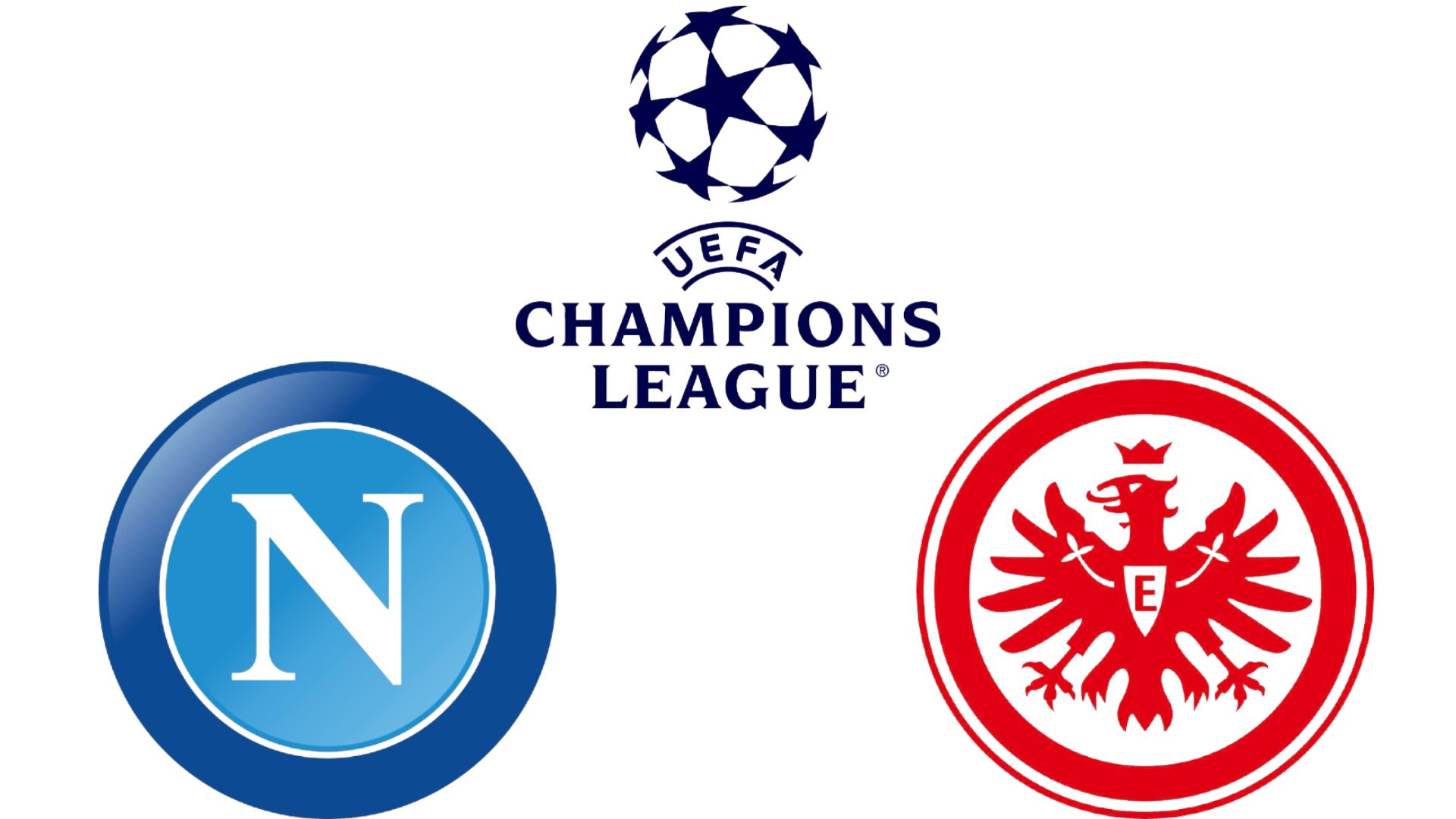 Napoli vs Frankfurt in the Champions League. Graphics: Van An