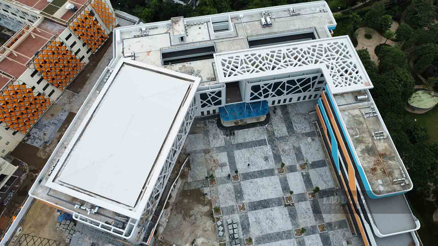 2 truong xay moi tai phuong Hoang Mai se dap ung nhu cau hoc tap cua gan 3.000 hoc sinh. Anh: Viet Bac.