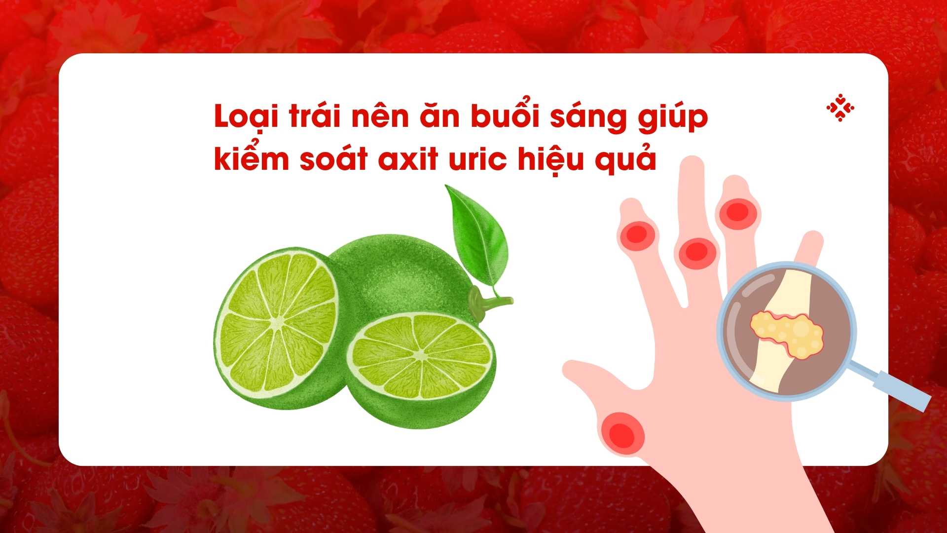Drinking warm water mixed with lemon juice in the morning helps control uric acid. Graphic photo: Huong Son