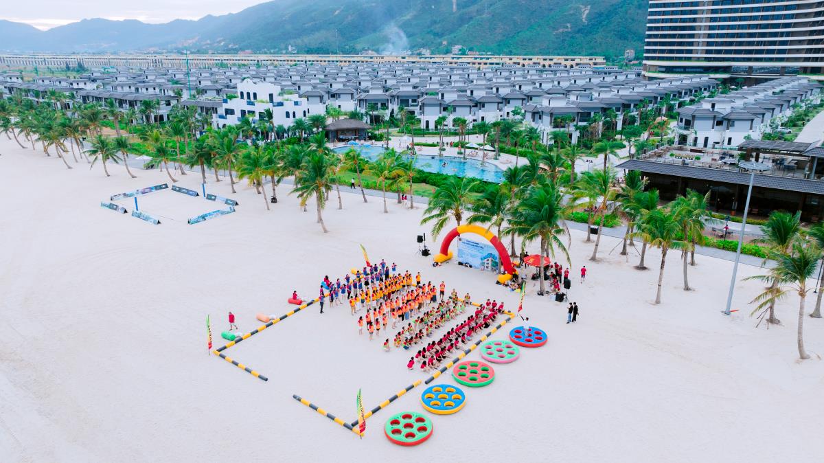 A resort in Van Don Special Zone. Photo: Nguyen Hung