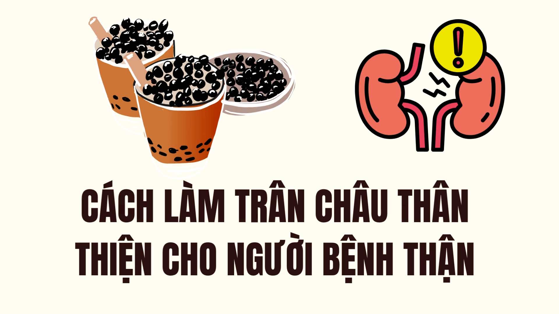 How to make pearls with natural ingredients, kidney-friendly