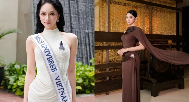 Representative of Vietnam at Miss Universe 2025. Photo: Provided by the character.