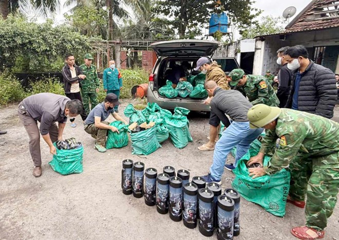 Quảng Ninh triệt phá đường dây vận chuyển khí cười số lượng lớn