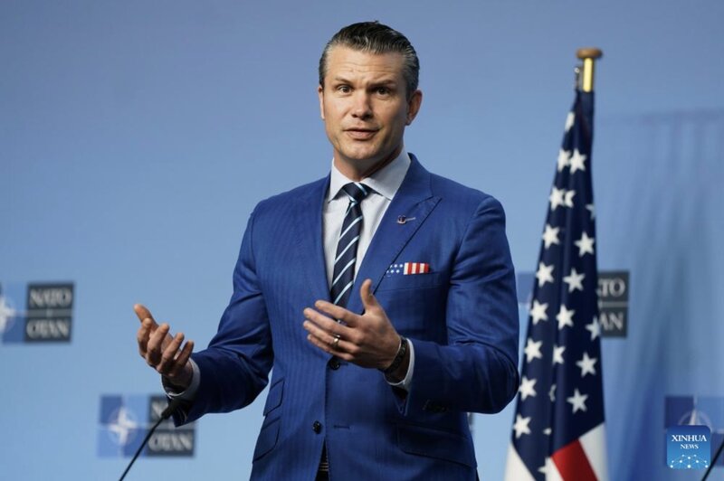 US Secretary of War Pete Hegseth. Photo: Xinhua