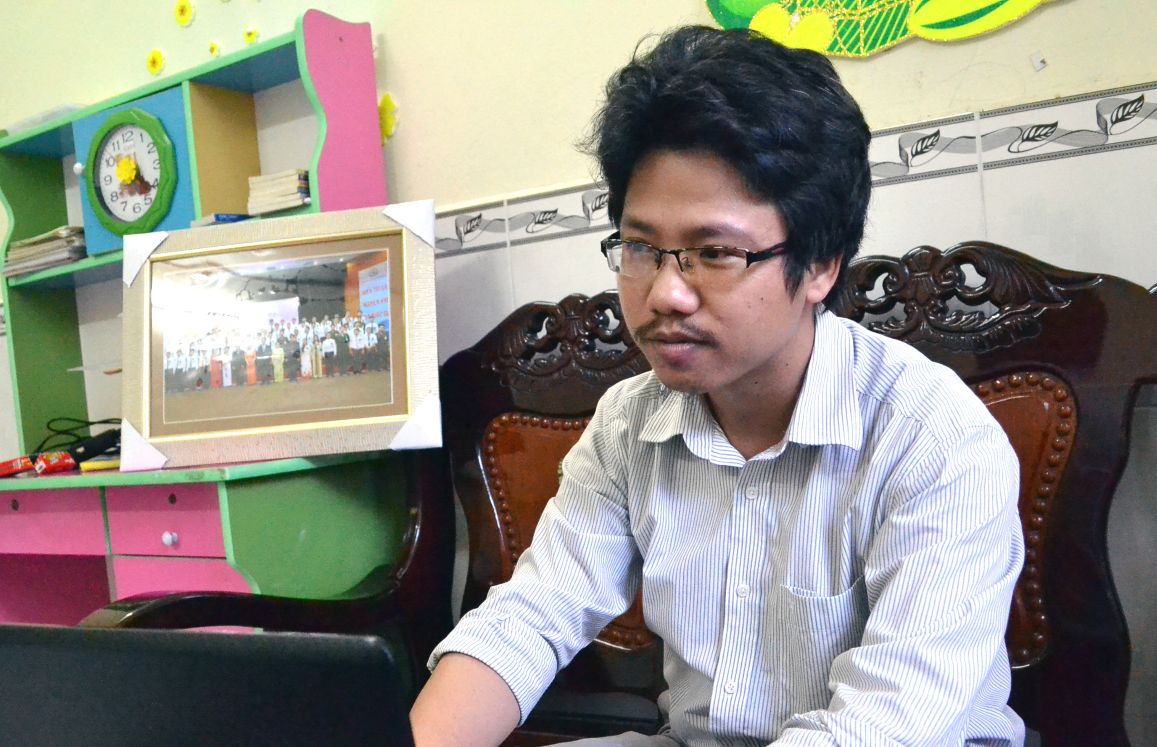 PGS.TS Huynh Vinh Phuc duoc Hoi dong Giao su nha nuoc cong nhan dat chuan giao su nganh vat ly nam 2025. Anh: Thanh Mai