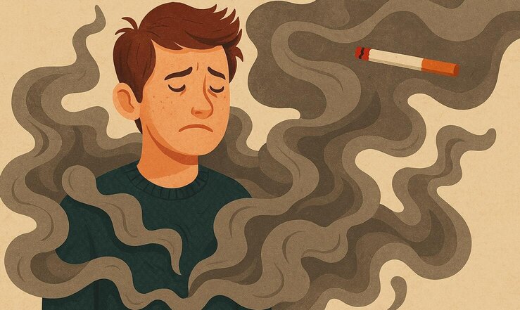 How to deodorize cigarettes on the body and clothes. Graphics: Huong Giang