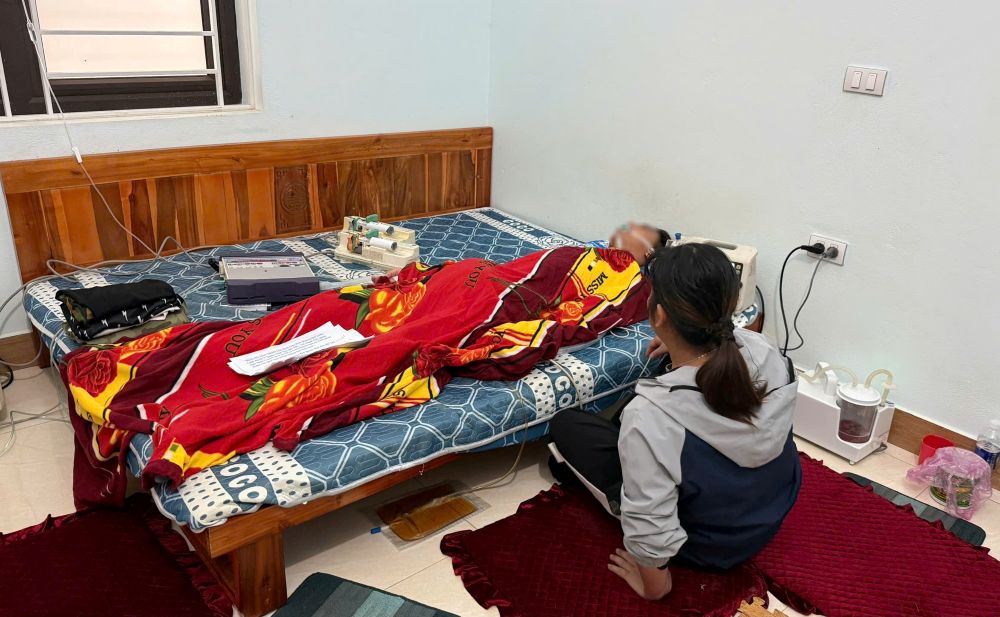 Gia dinh mong phep mau se den voi nam sinh bi nhom ban danh nguy kich. Anh: Minh Hoang