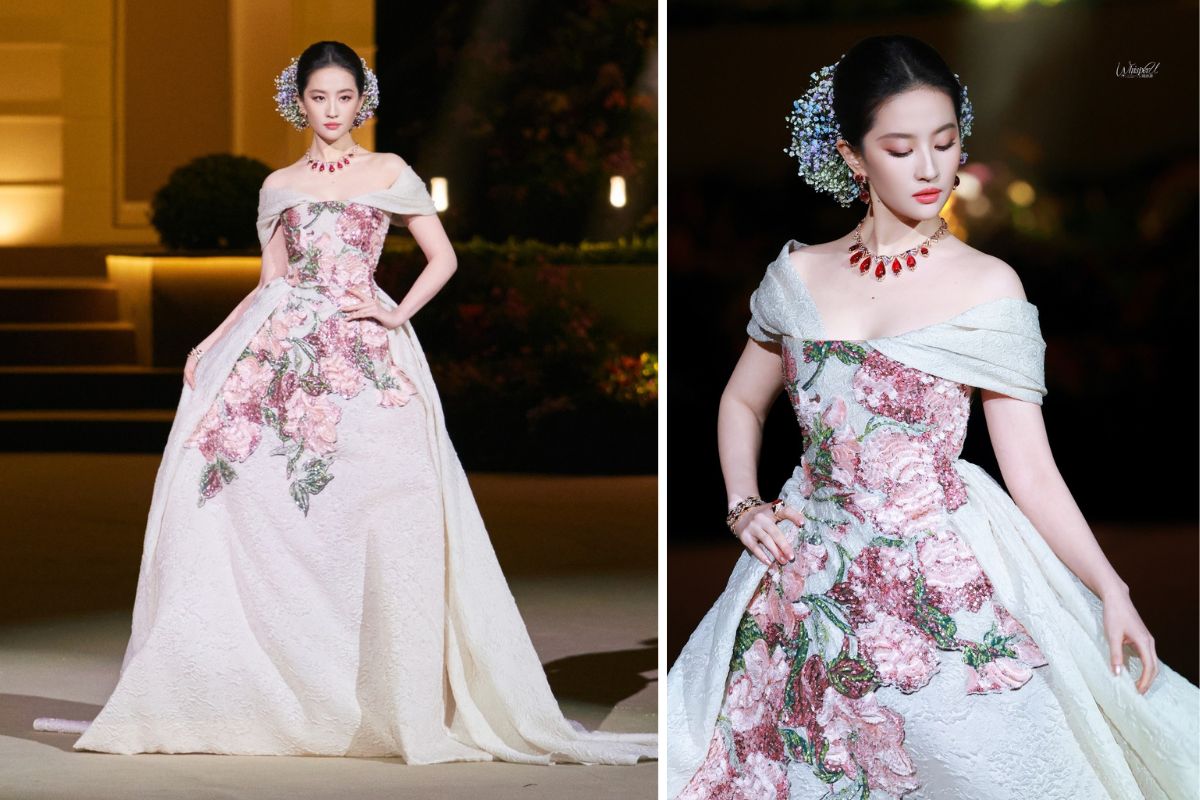 Luu Diec Phi phai thuc hien 6 buoi thu do de chuan bi cho su kien Vogue Thinh Dien. Anh: cat tu video