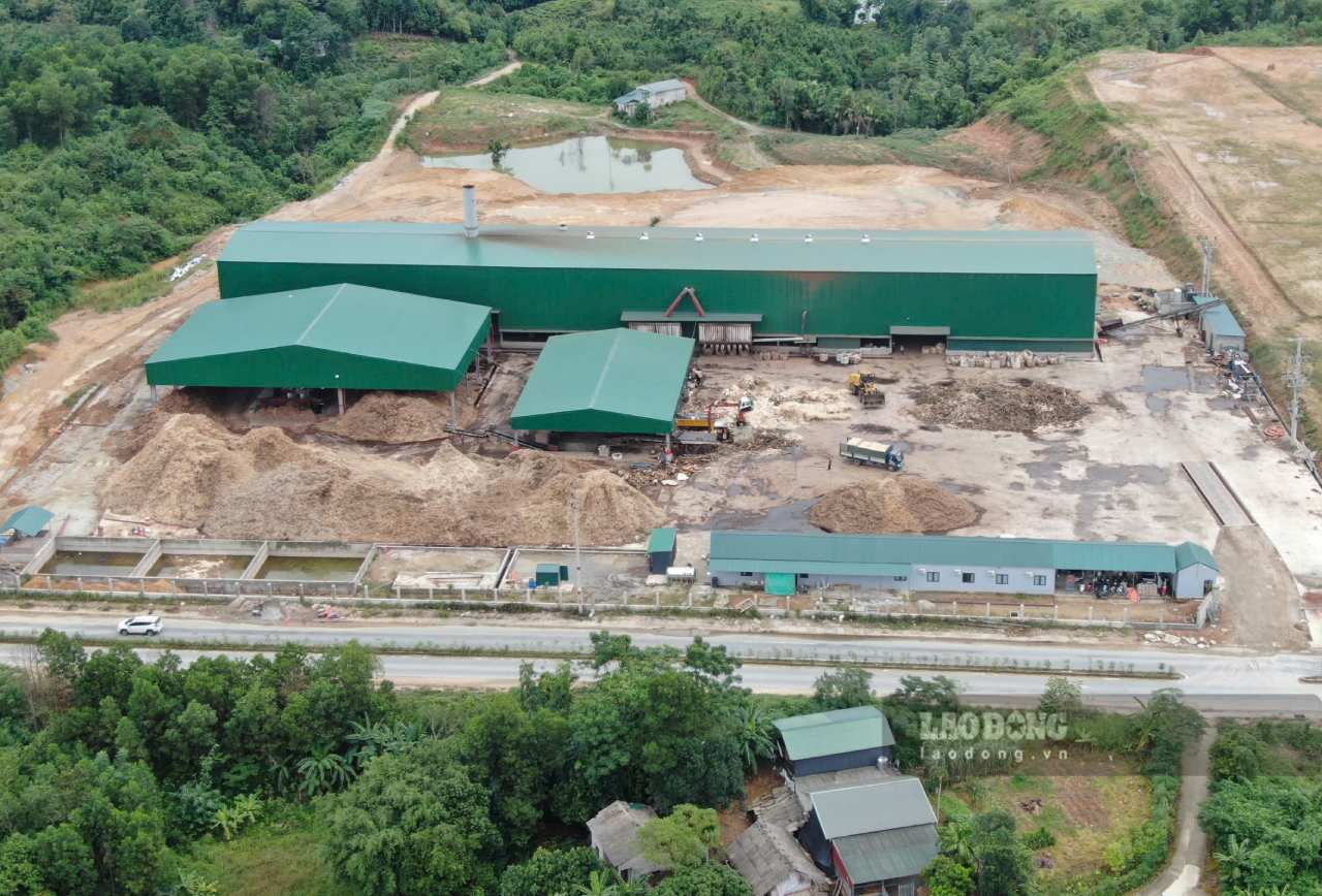 Khu vuc nha may co dien tich khoang hon 4ha. Anh: Van Duc