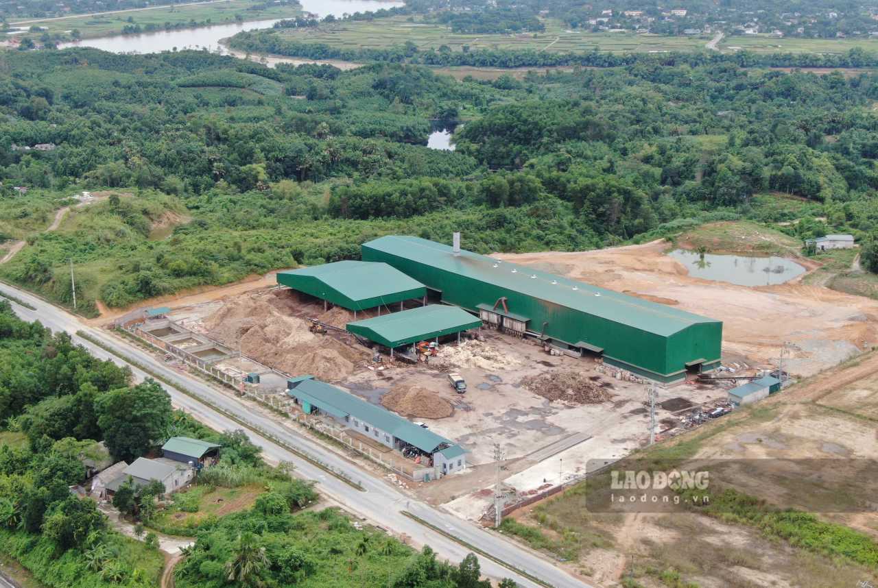 Panorama of the factory area of Kiet Lam YB Company Limited. Photo: Van Duc.
