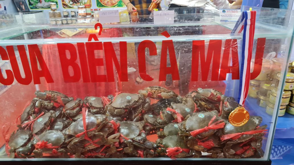 Cua Ca Mau noi tieng thom, ngon duoc cap ma vach khi xuat ban. Anh: Nhat Ho