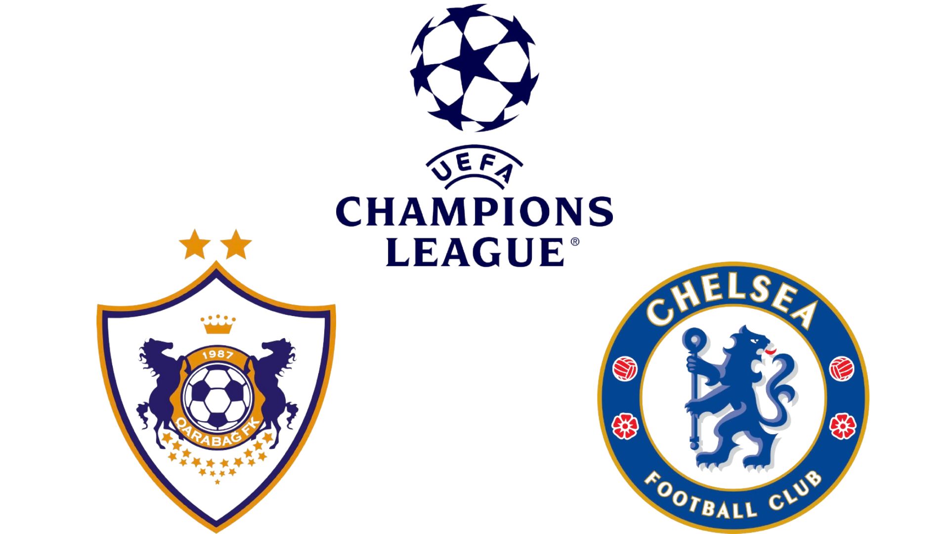 Qarabag face Chelsea in the Champions League. Graphics: Van An