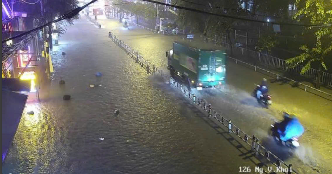 Duong Nguyen Van Khoi bi ngap trong toi 4.11. Anh: UDI MAPS