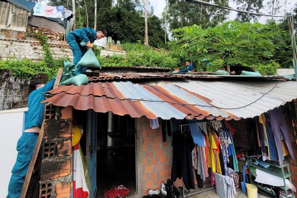 Phuong Quy Nhon Nam co 213 ho thuoc dien di doi. Anh: Hoai Phuong