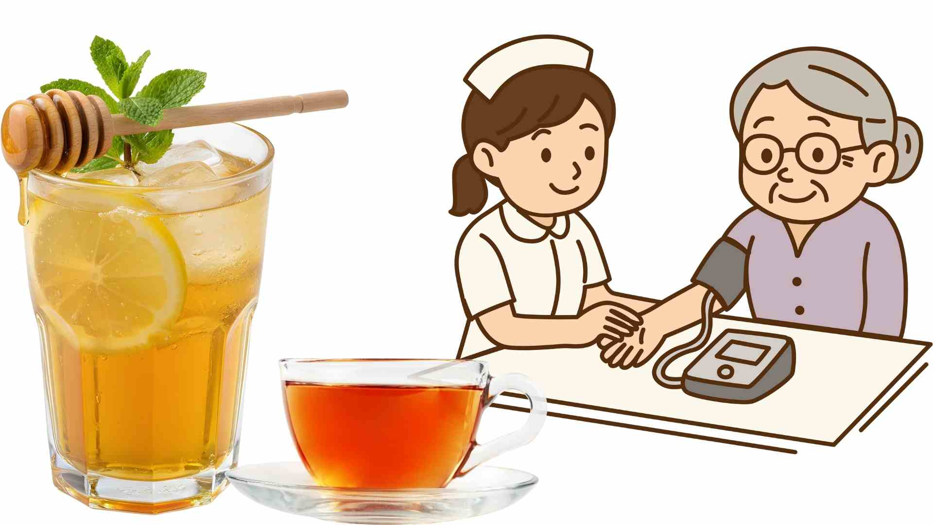 Drinking some water before bed helps lower blood pressure. Graphics: Ha May