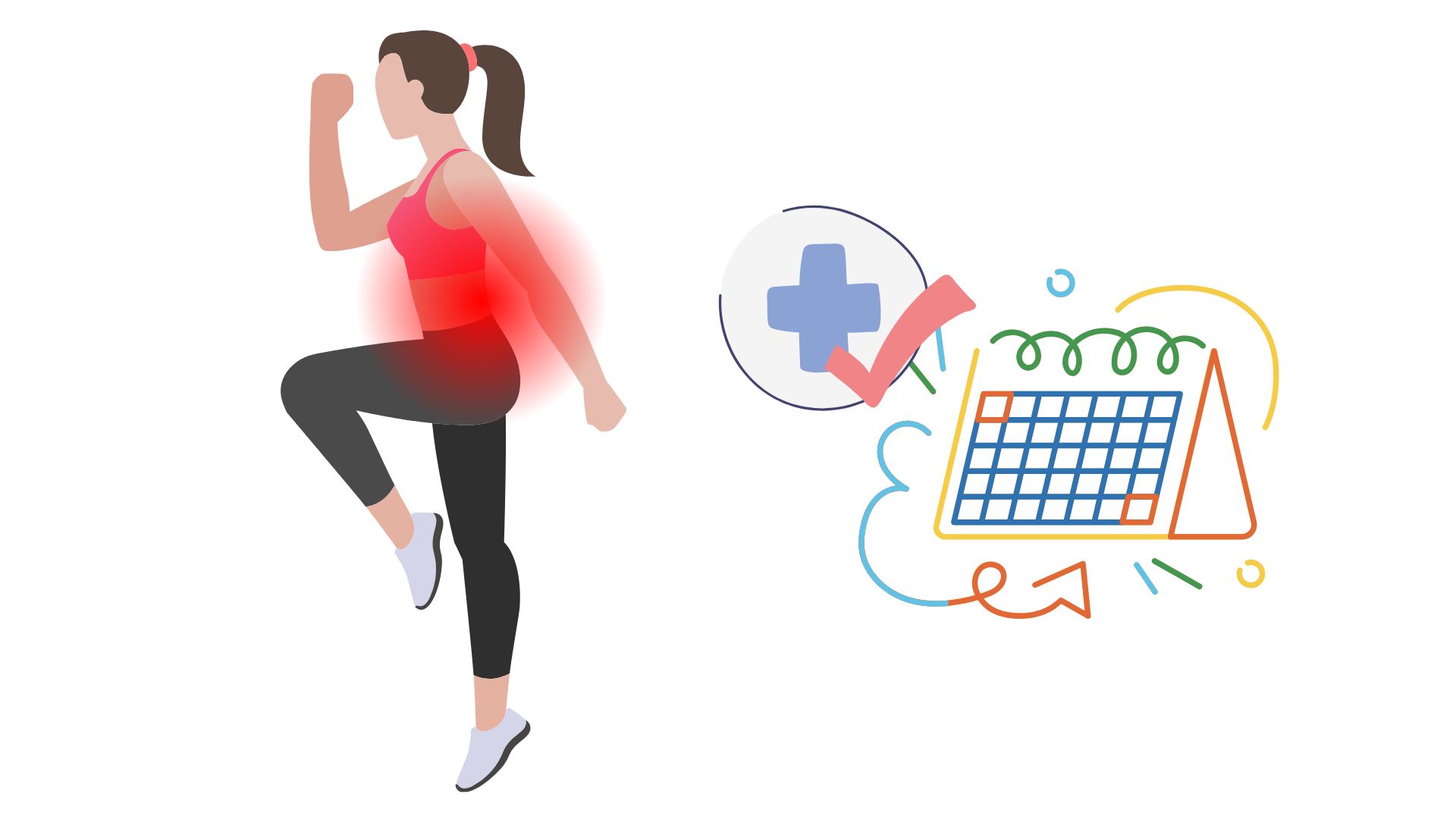 Stronger back, shoulders and core muscles help improve posture. Graphics: Thanh Thanh