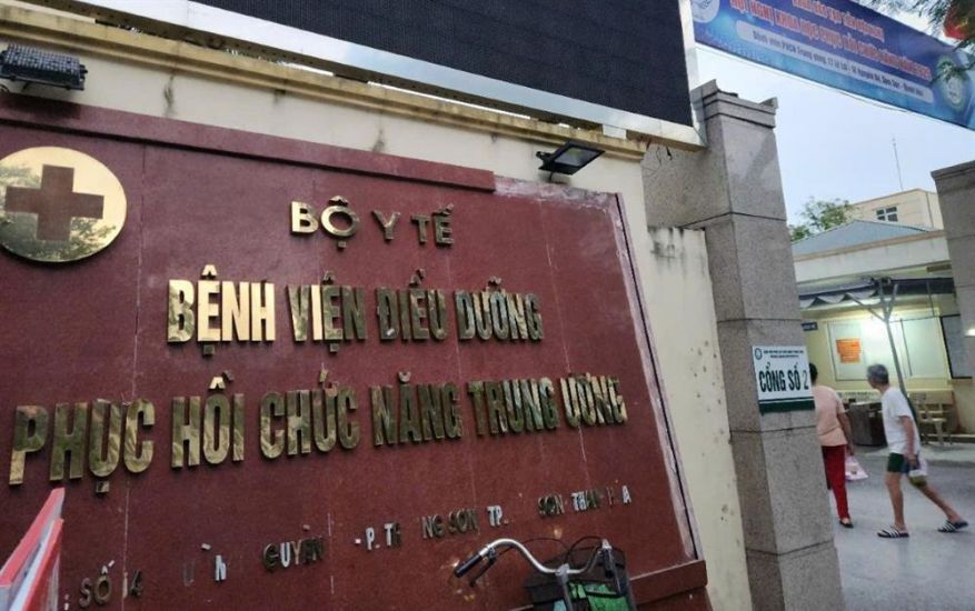 Benh vien Dieu duong Phuc hoi chuc nang Trung uong. Anh: Xuan Hung