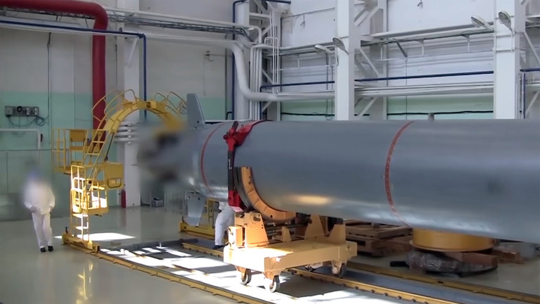 Russia's Poseidon autonomous nuclear tractor. Photo: Russian Ministry of Defense