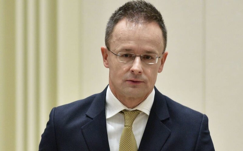 Hungarian Foreign Minister Peter Szijjarto affirmed that he would prevent Ukraine's joining the EU. Photo: TASS