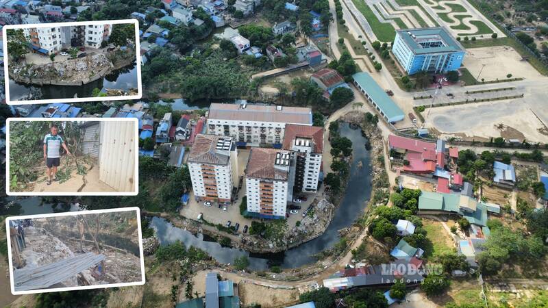 Les habitants sont inquiets lorsque leur immeuble d'habitation est gravement endommage. Photo : Groupe Pv