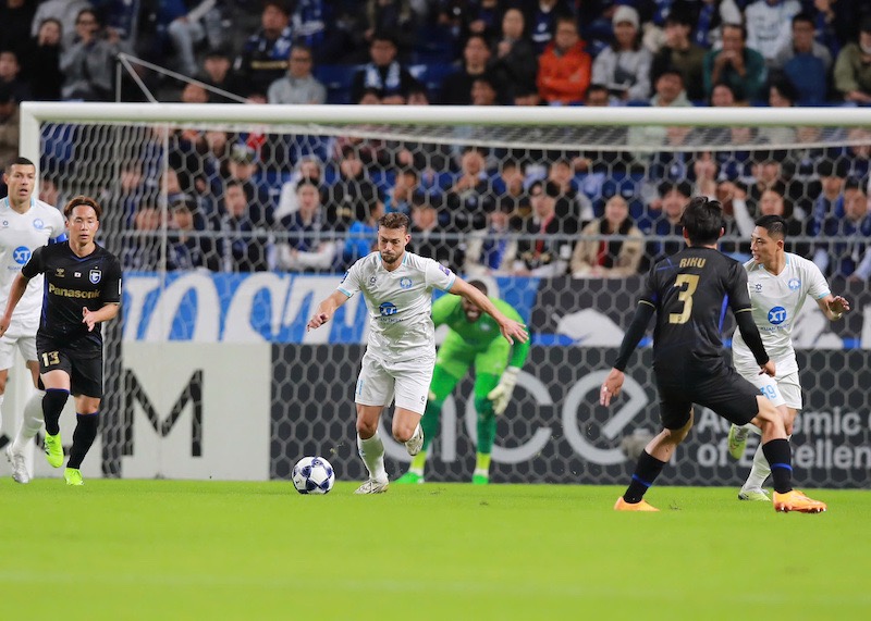 Nam Dinh will play Gamba Osaka again in the AFC Champions League Two. Photo: NDFC