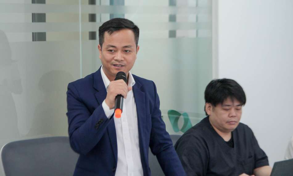 Ong Nguyen Hung Son - Chu tich HDQT FSI DDS nhan manh viec chu dong khoi phuc va bao ve du lieu khong chi la nhu cau ky thuat, ma la mot phan trong van hoa an toan so. Anh: Tuyet Lan 