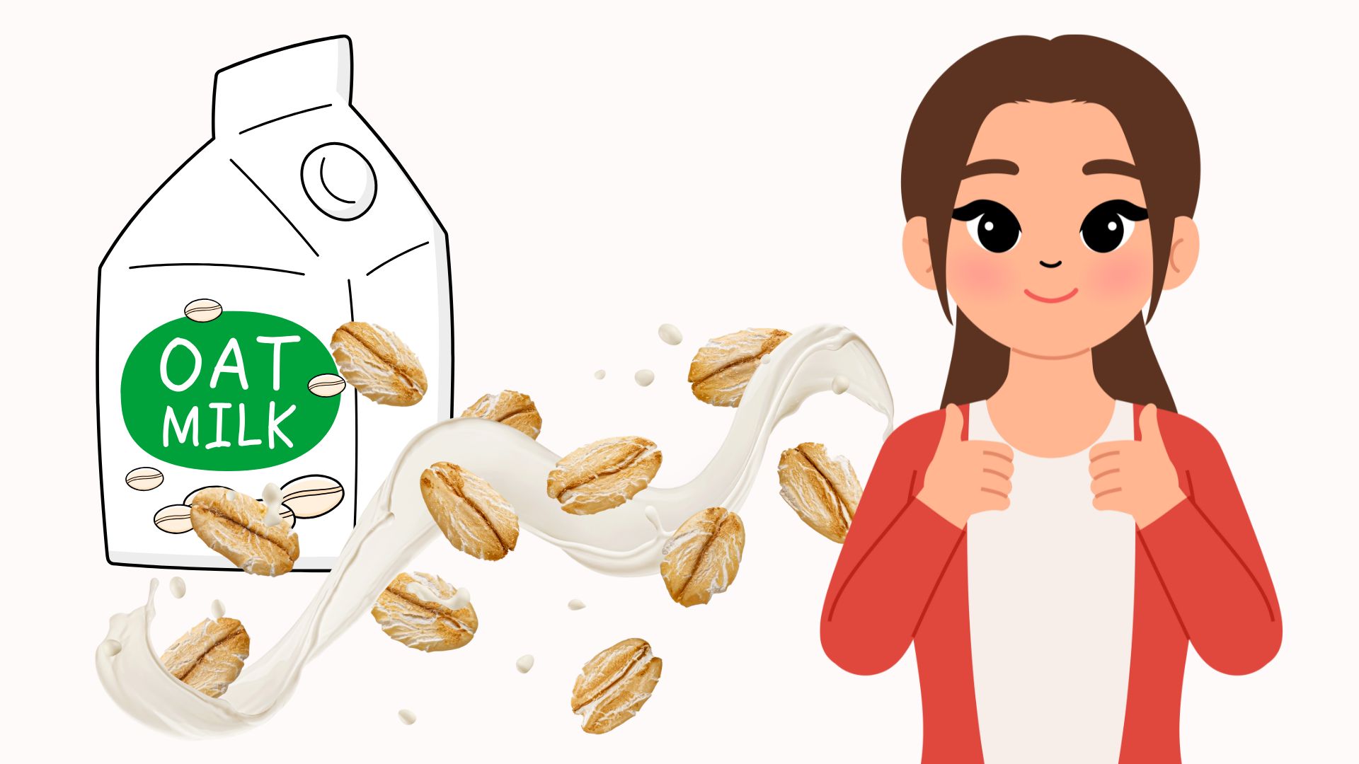 오트밀 우유를 마시는 것은 건강에 좋습니다. 그래픽: Thanh Thanh