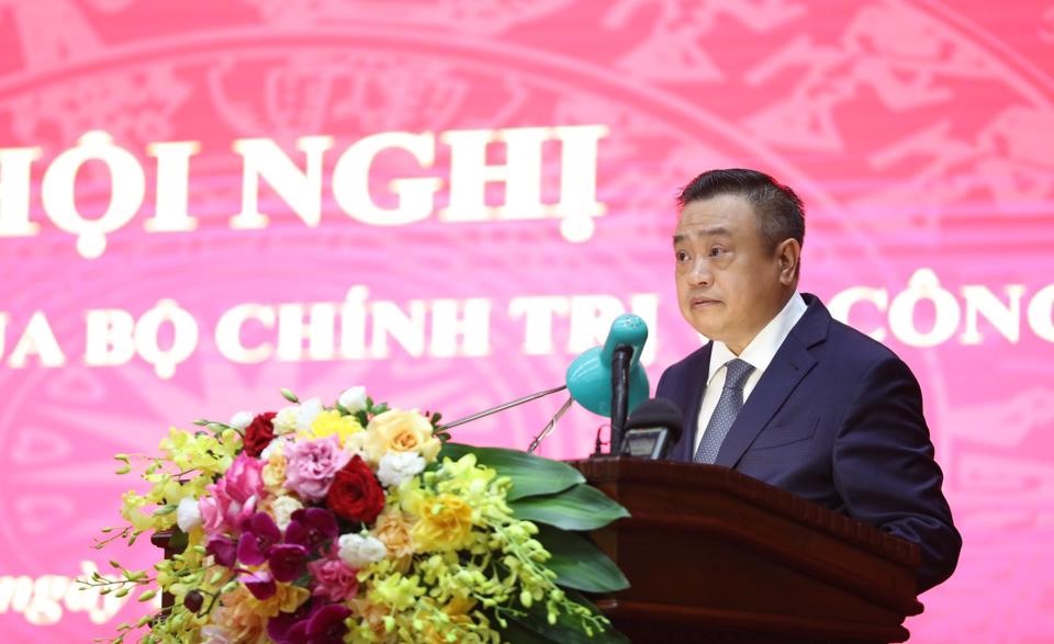 The Chairman of the Hanoi People's Committee was elected as Chairman of the Central Inspection Committee. Photo: VGP