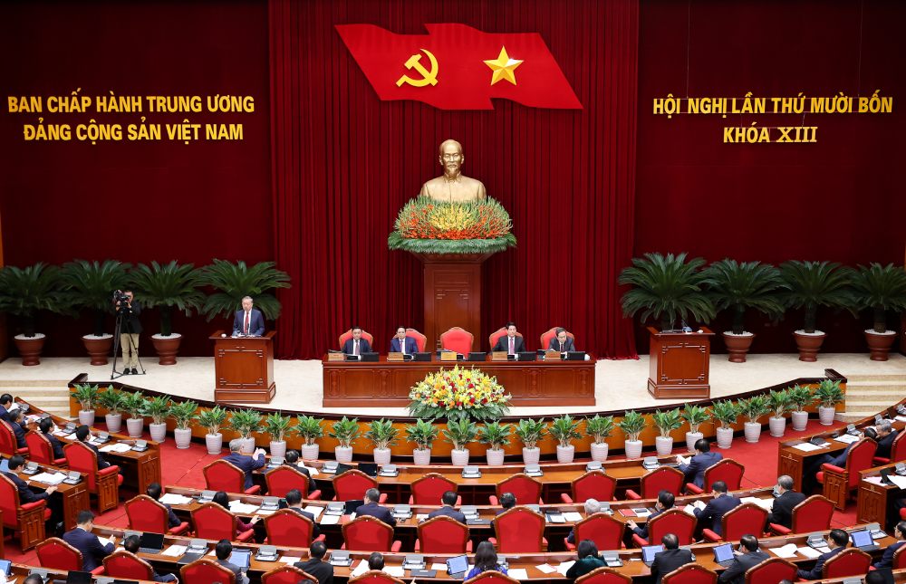 The 14th Central Conference of the 13th tenure opened on November 5 in Hanoi. Photo: Nhat Bac
