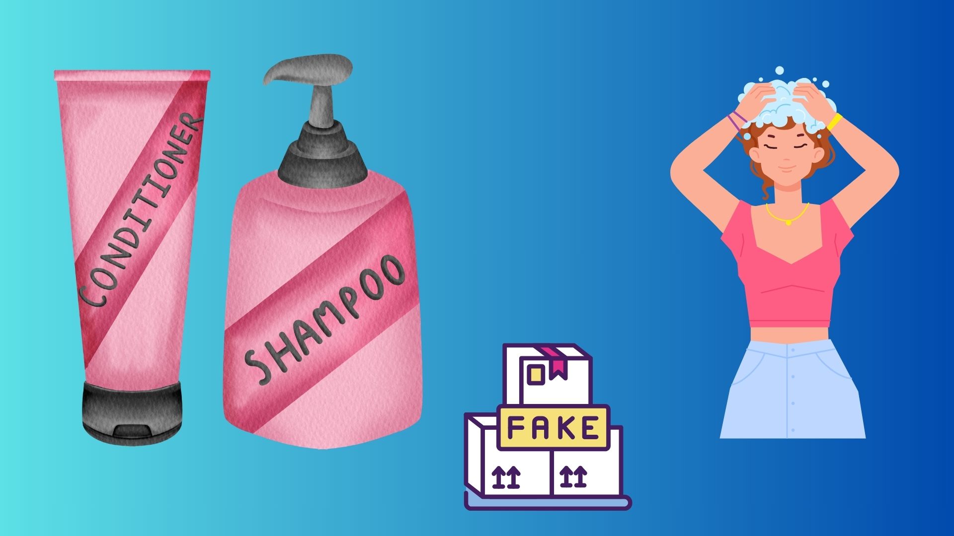Forged shampoo has been suspended from circulation and recalled nationwide. Graphics: Huong Giang